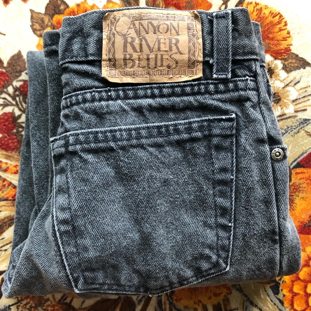 vintage black canyon river blues